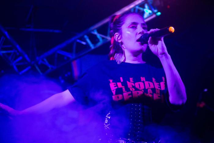 Sara Hebe en Posadas